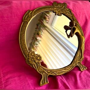 Rare Andrea by Sadek - Lady of the Lake - Brass Reproduction Wedding Gift Bride